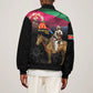 Happy Eritrea Revolution Day Sleeve Zip Bomber Jacket Remember Hamid Idris Awate - African Pride
