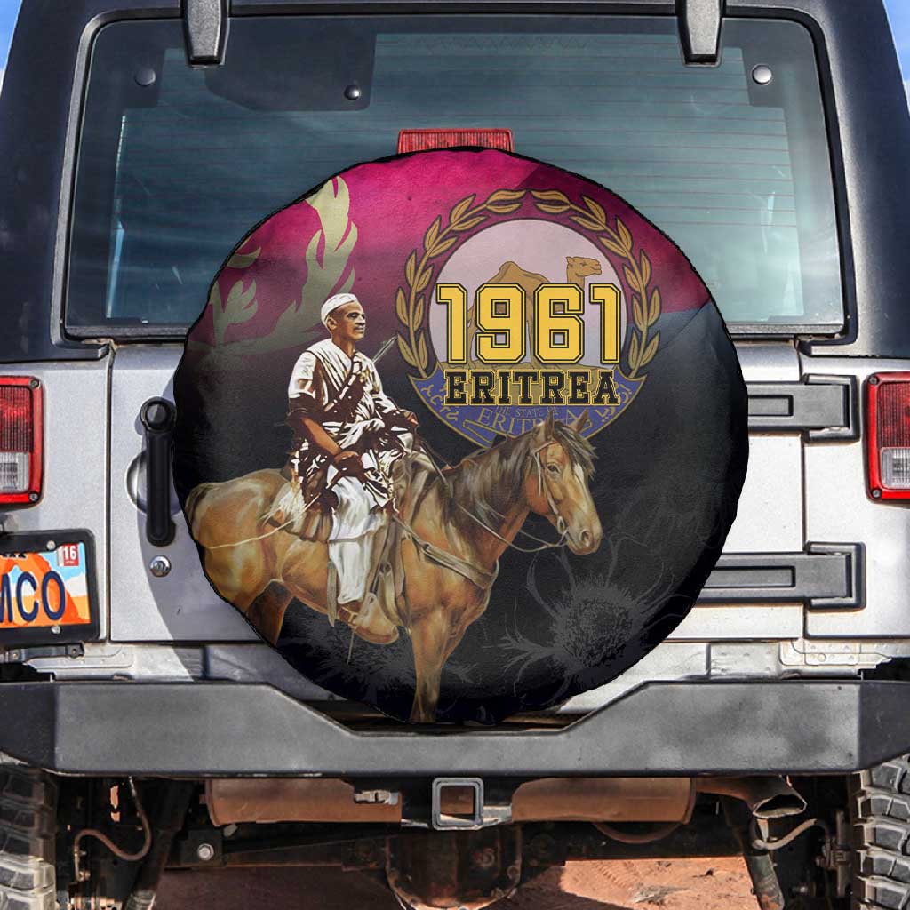 Happy Eritrea Revolution Day Spare Tire Cover Remember Hamid Idris Awate - African Pride