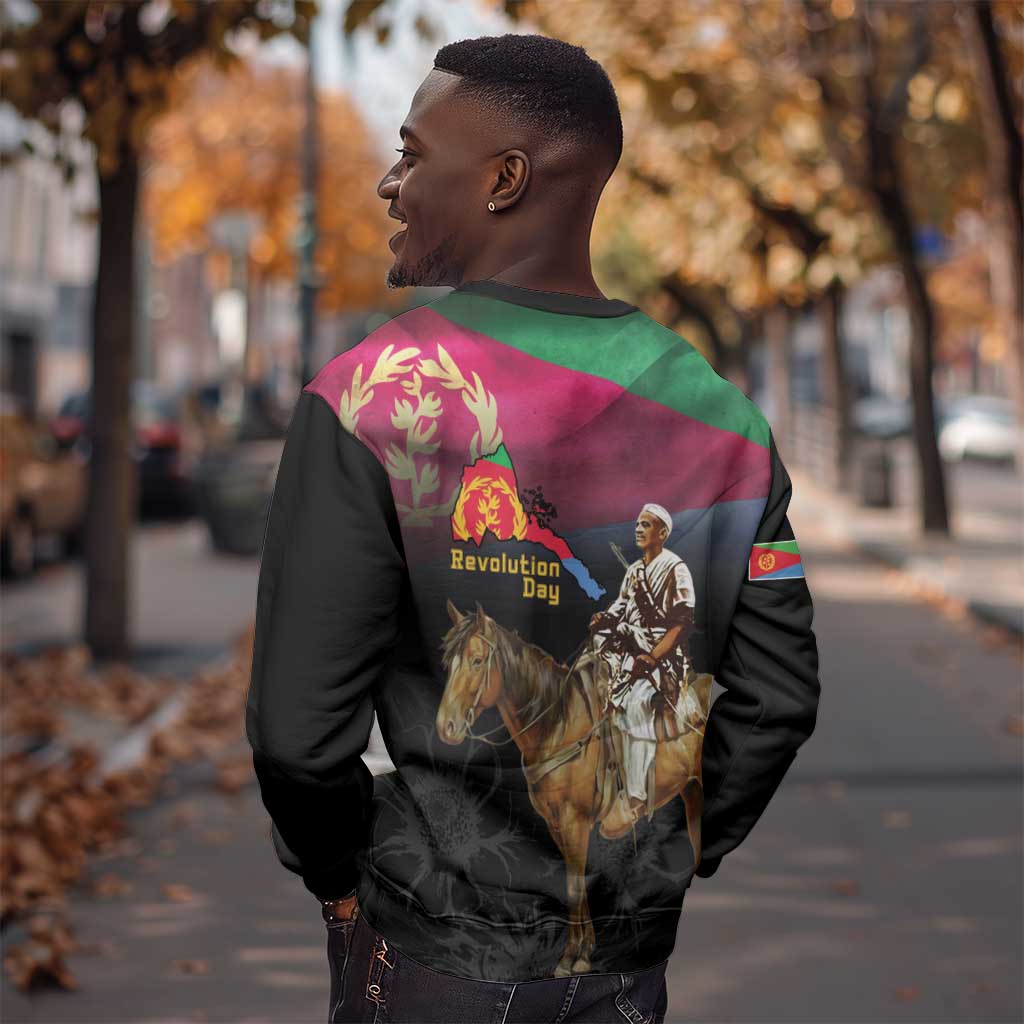Happy Eritrea Revolution Day Sweatshirt Remember Hamid Idris Awate - African Pride