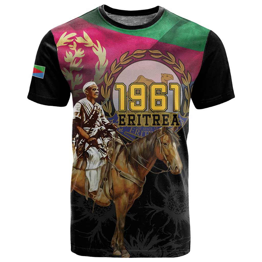Happy Eritrea Revolution Day T shirt Remember Hamid Idris Awate - African Pride