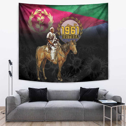 Happy Eritrea Revolution Day Tapestry Remember Hamid Idris Awate - African Pride
