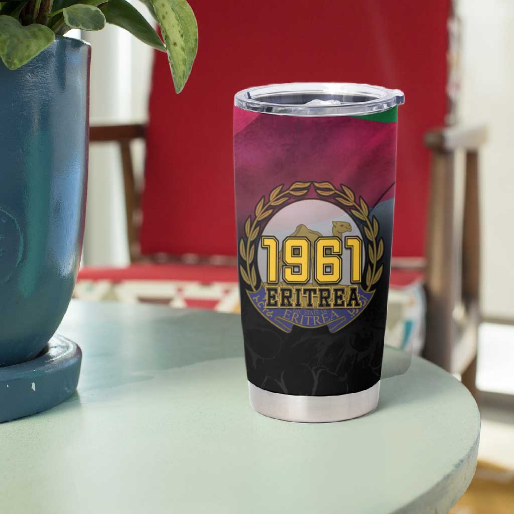 Happy Eritrea Revolution Day Tumbler Cup Remember Hamid Idris Awate - African Pride