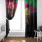 Happy Eritrea Revolution Day Window Curtain Remember Hamid Idris Awate - African Pride