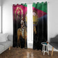 Happy Eritrea Revolution Day Window Curtain Remember Hamid Idris Awate - African Pride