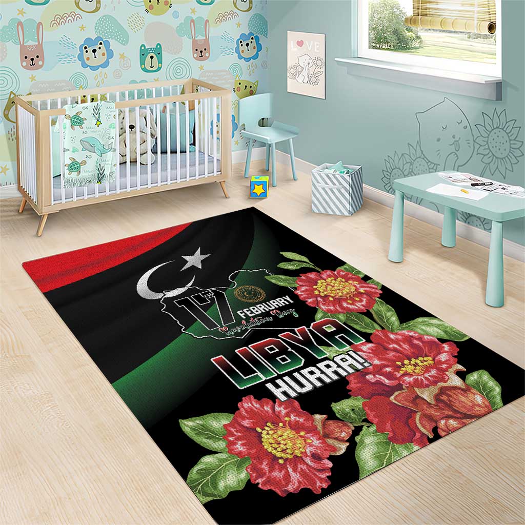 Libya Area Rug February 17th Revolution - African Pride
