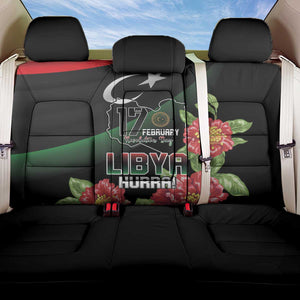 Libya Back Car Seat Cover February 17th Revolution - African Pride