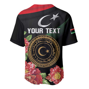 Personalized Libya Baseball Jersey February 17th Revolution - African Pride