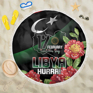 Libya Beach Blanket February 17th Revolution - African Pride