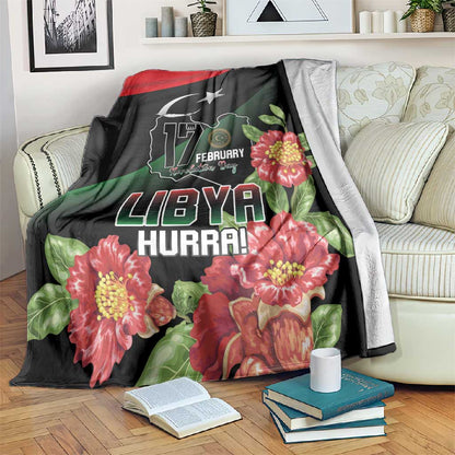 Libya Blanket February 17th Revolution - African Pride