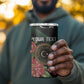 Personalized Libya 4 in 1 Can Cooler Tumbler February 17th Revolution - African Pride