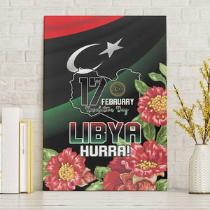 Libya Canvas Wall Art February 17th Revolution - African Pride