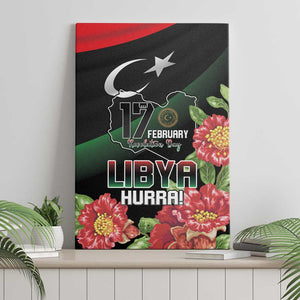 Libya Canvas Wall Art February 17th Revolution - African Pride