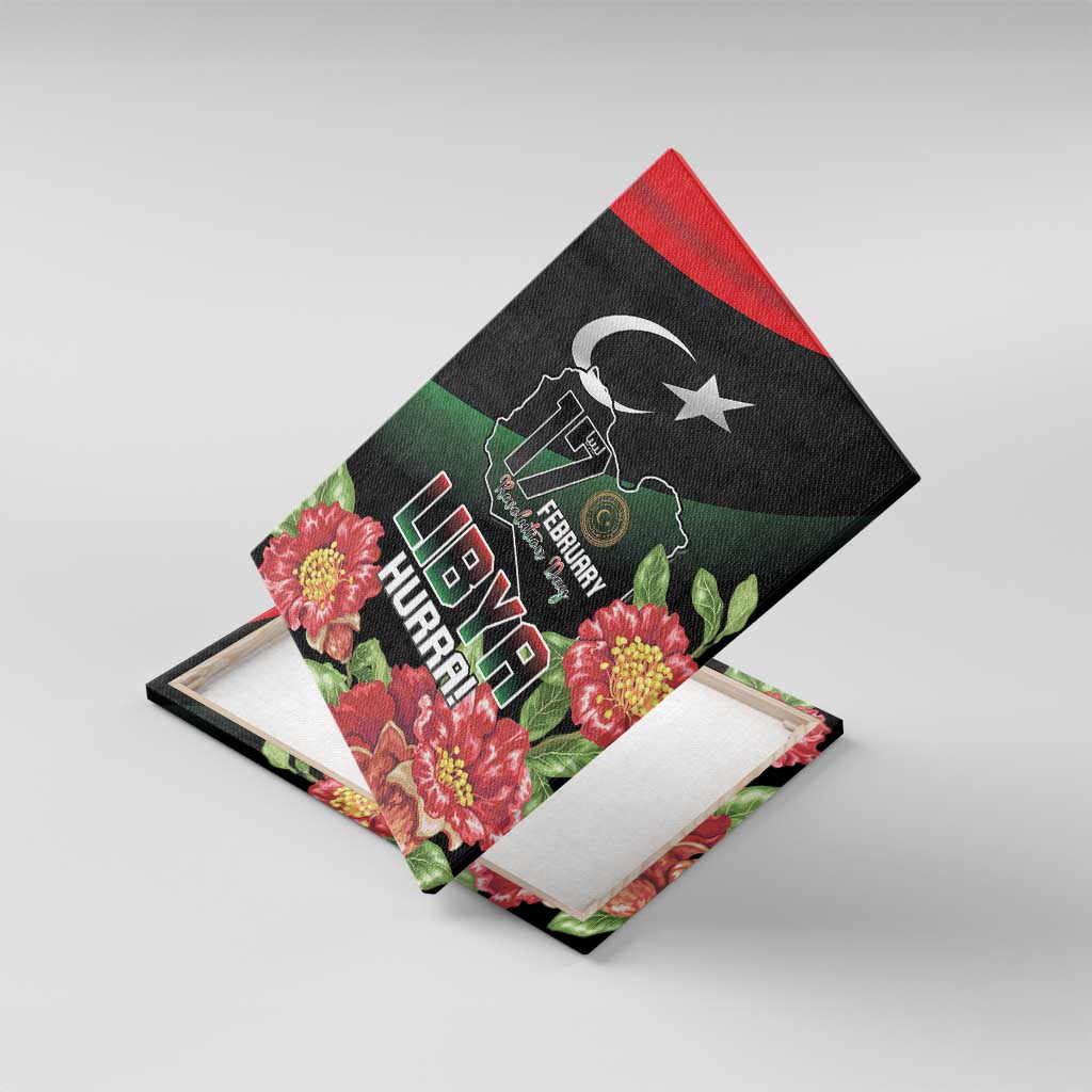 Libya Canvas Wall Art February 17th Revolution - African Pride
