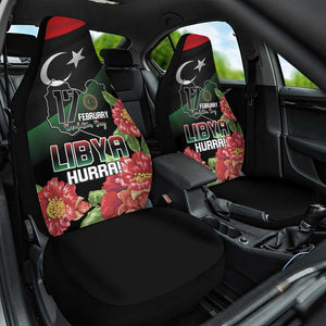 Libya Car Seat Cover February 17th Revolution - African Pride
