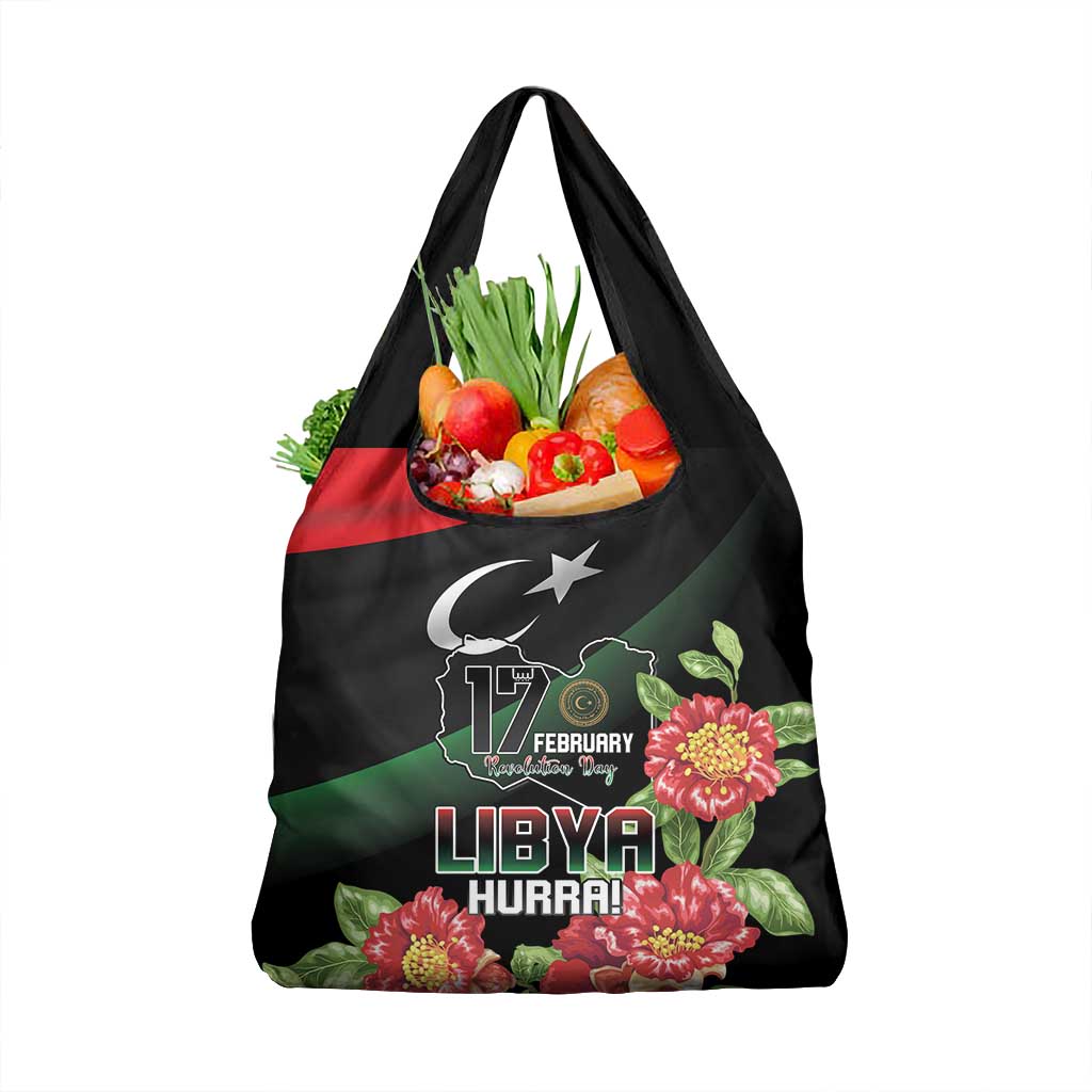 Libya Grocery Bag February 17th Revolution - African Pride