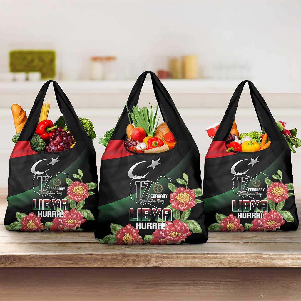 Libya Grocery Bag February 17th Revolution - African Pride