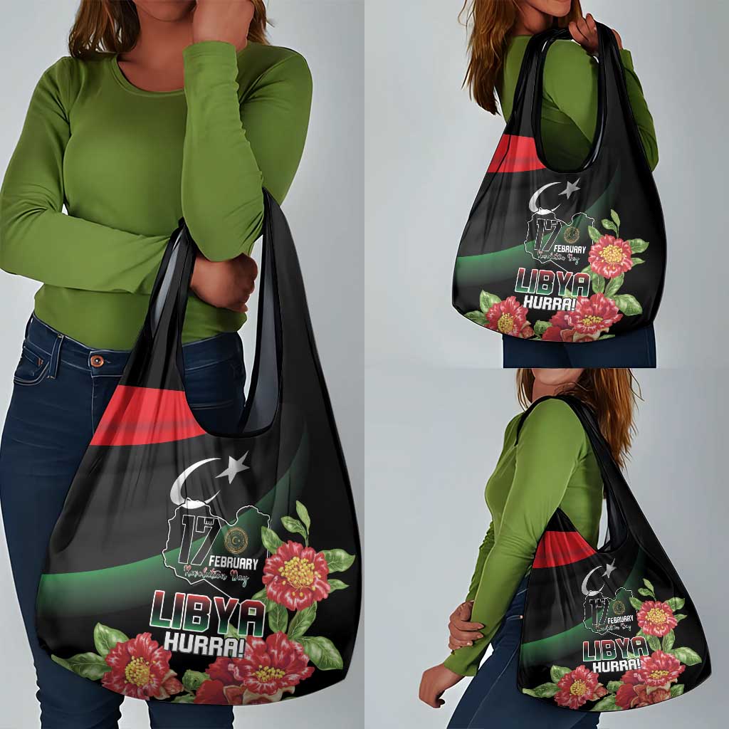 Libya Grocery Bag February 17th Revolution - African Pride