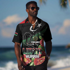 Personalized Libya Hawaiian Shirt February 17th Revolution - African Pride