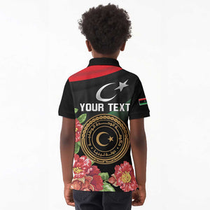 Personalized Libya Kid Polo Shirt February 17th Revolution - African Pride