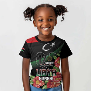 Personalized Libya Kid T shirt February 17th Revolution - African Pride
