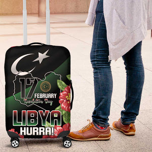 Libya Luggage Cover February 17th Revolution - African Pride