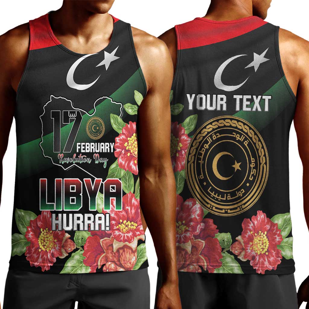 Personalized Libya Men Tank Top February 17th Revolution - African Pride
