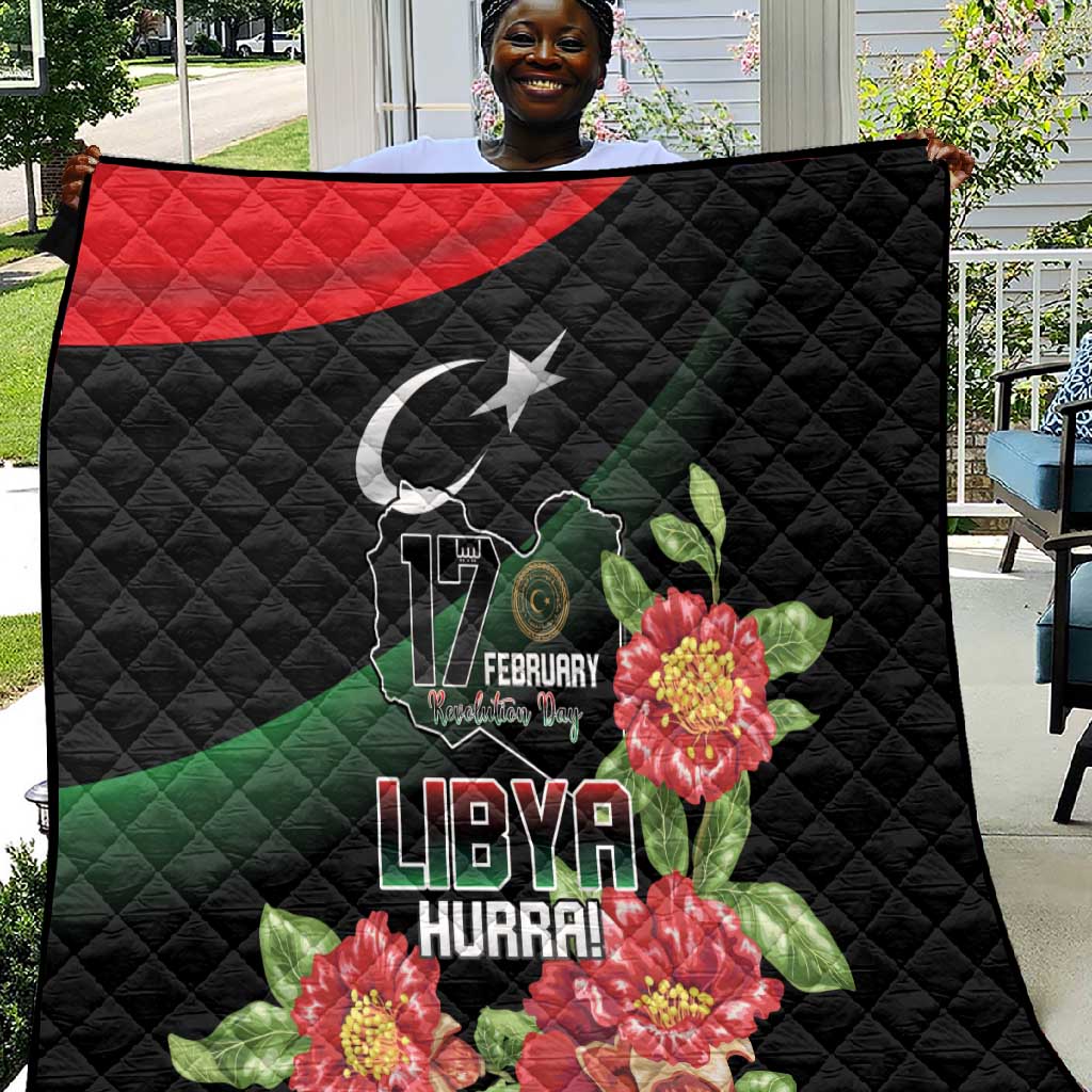 Libya Quilt February 17th Revolution - African Pride