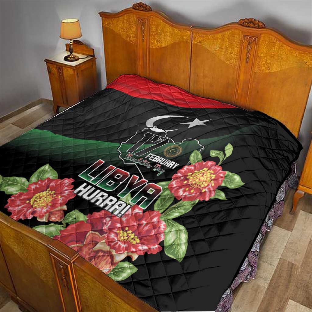 Libya Quilt February 17th Revolution - African Pride