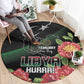 Libya Round Carpet February 17th Revolution - African Pride