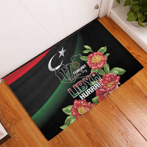 Libya Rubber Doormat February 17th Revolution - African Pride