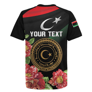Personalized Libya Rugby Jersey February 17th Revolution - African Pride