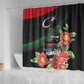 Libya Shower Curtain February 17th Revolution - African Pride