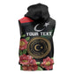 Personalized Libya Sleeveless Hoodie February 17th Revolution - African Pride
