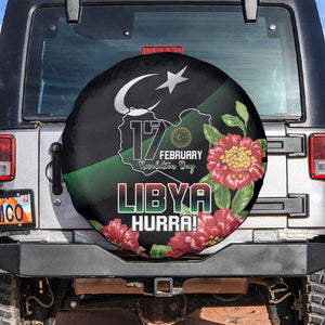Libya Spare Tire Cover February 17th Revolution - African Pride