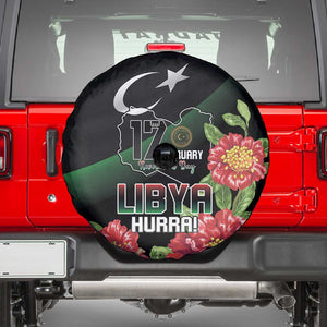 Libya Spare Tire Cover February 17th Revolution - African Pride