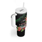 Personalized Libya Tumbler With Handle February 17th Revolution - African Pride