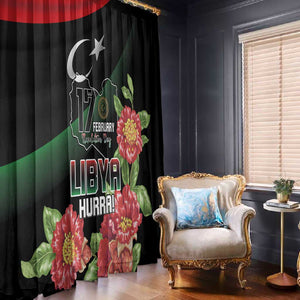 Libya Window Curtain February 17th Revolution - African Pride