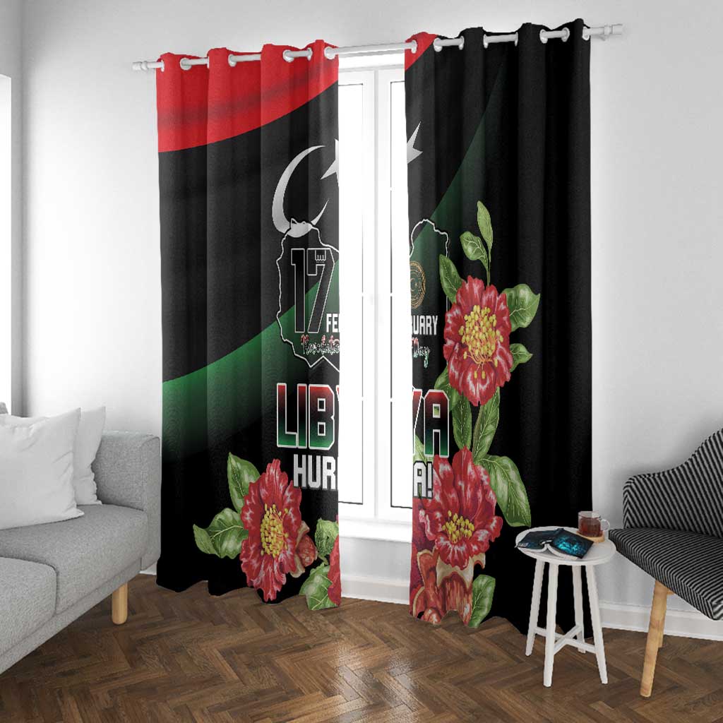 Libya Window Curtain February 17th Revolution - African Pride