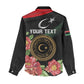 Personalized Libya Women Casual Shirt February 17th Revolution - African Pride