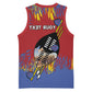 Personalized Umhlanga Reed Dance Basketball Jersey Eswatini Heritage - African Pride