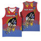 Personalized Umhlanga Reed Dance Basketball Jersey Eswatini Heritage - African Pride