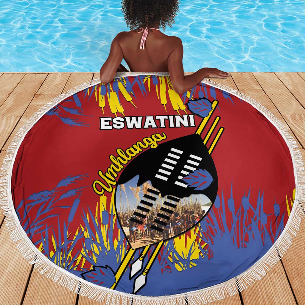Umhlanga Reed Dance Beach Blanket Eswatini Heritage - African Pride