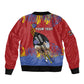 Personalized Umhlanga Reed Dance Bomber Jacket Eswatini Heritage - African Pride