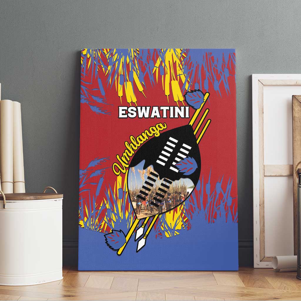 Umhlanga Reed Dance Canvas Wall Art Eswatini Heritage - African Pride
