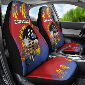 Umhlanga Reed Dance Car Seat Cover Eswatini Heritage - African Pride