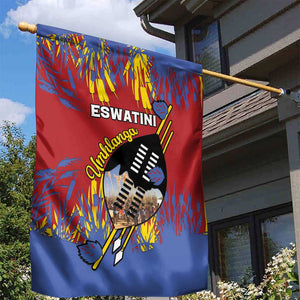 Umhlanga Reed Dance Garden Flag Eswatini Heritage - African Pride