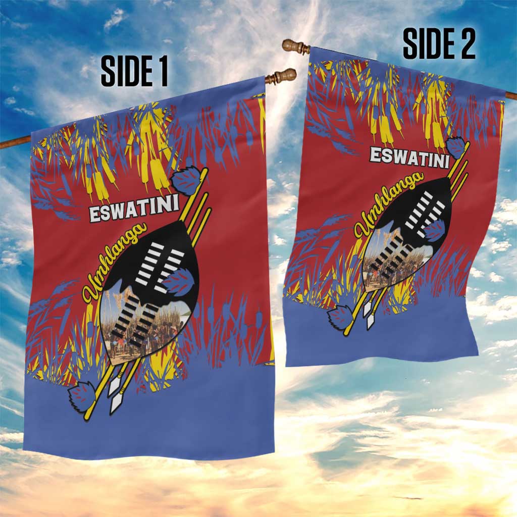 Umhlanga Reed Dance Garden Flag Eswatini Heritage - African Pride