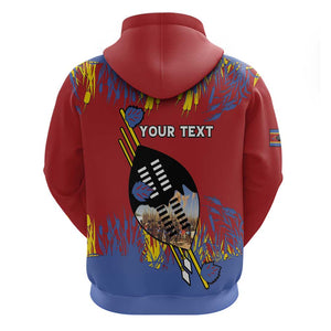 Personalized Umhlanga Reed Dance Hoodie Eswatini Heritage - African Pride