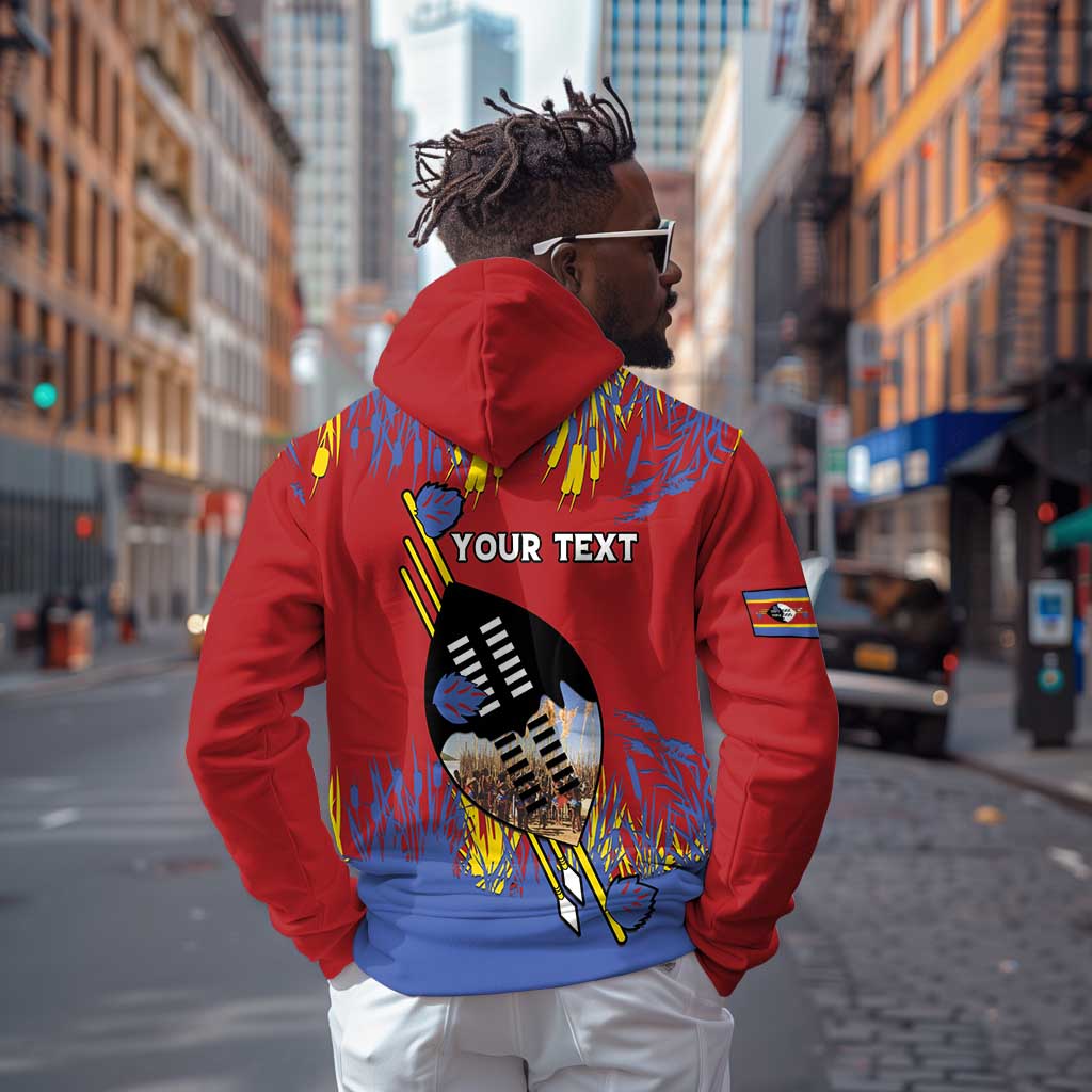 Personalized Umhlanga Reed Dance Hoodie Eswatini Heritage - African Pride