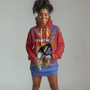 Personalized Umhlanga Reed Dance Hoodie Dress Eswatini Heritage - African Pride